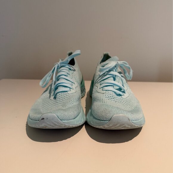 Nike Women's Epic React Flyknit 2 in Teal Tint - Picture 7 of 8